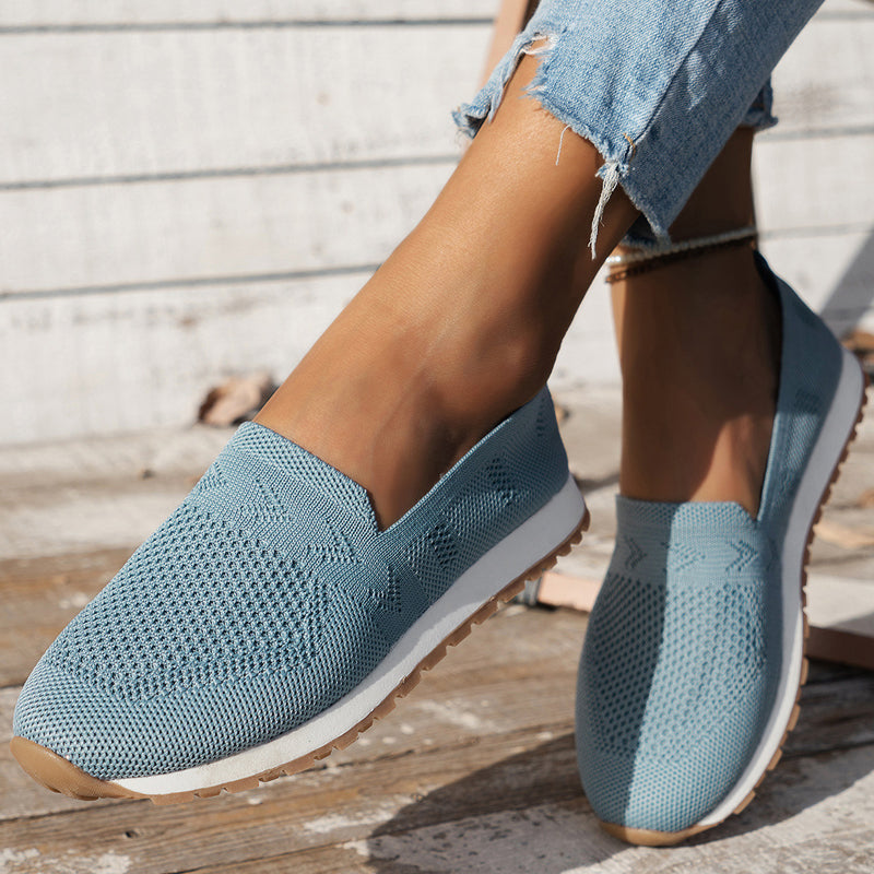 Atmungsaktive, lässige flache Schuhe