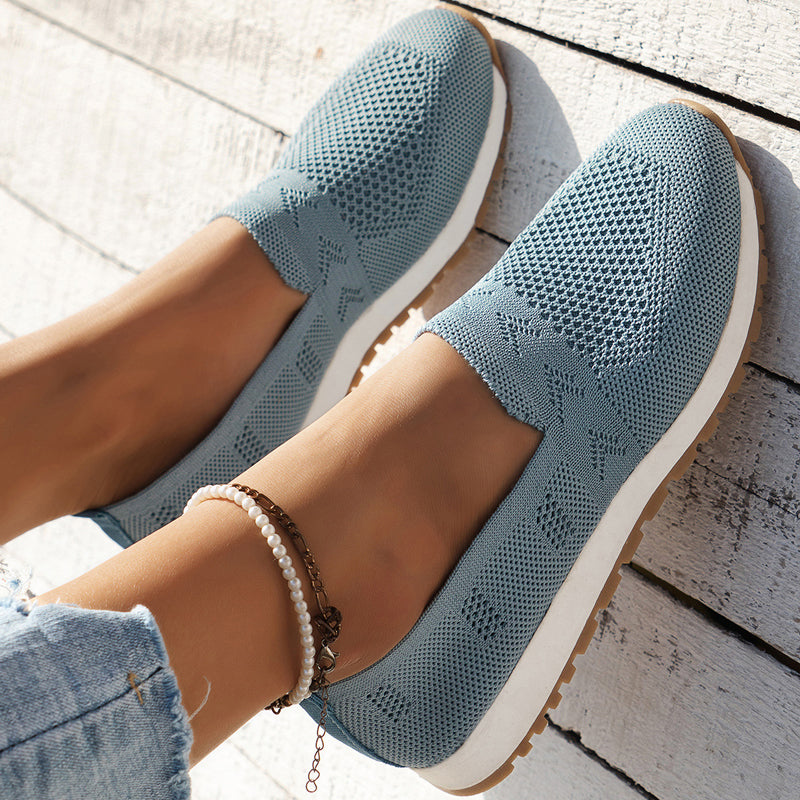 Atmungsaktive, lässige flache Schuhe