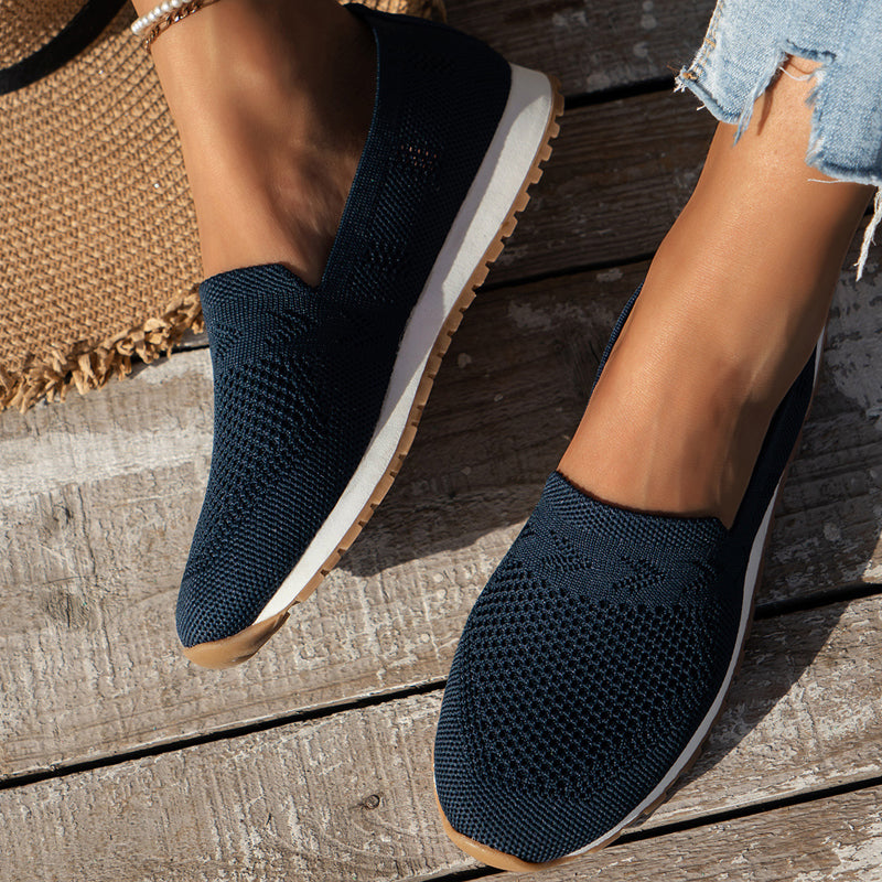 Atmungsaktive, lässige flache Schuhe