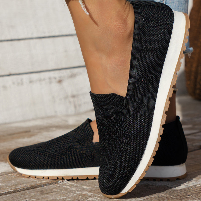 Atmungsaktive, lässige flache Schuhe