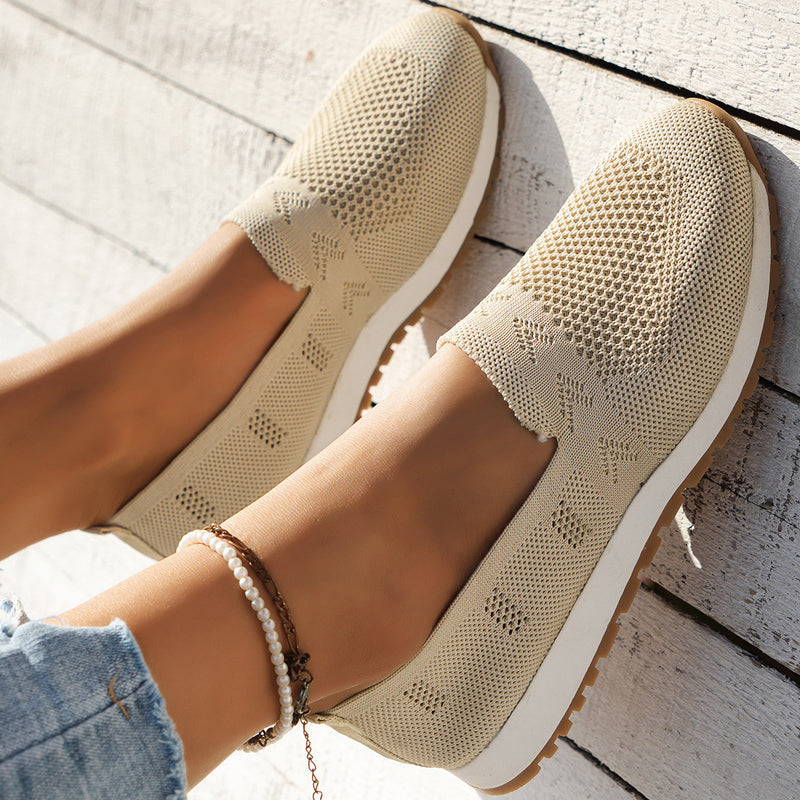 Atmungsaktive, lässige flache Schuhe