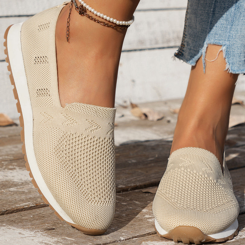 Atmungsaktive, lässige flache Schuhe