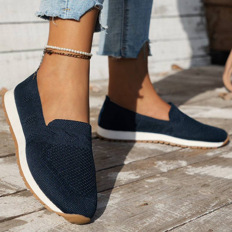 Atmungsaktive, lässige flache Schuhe