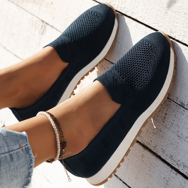 Atmungsaktive, lässige flache Schuhe