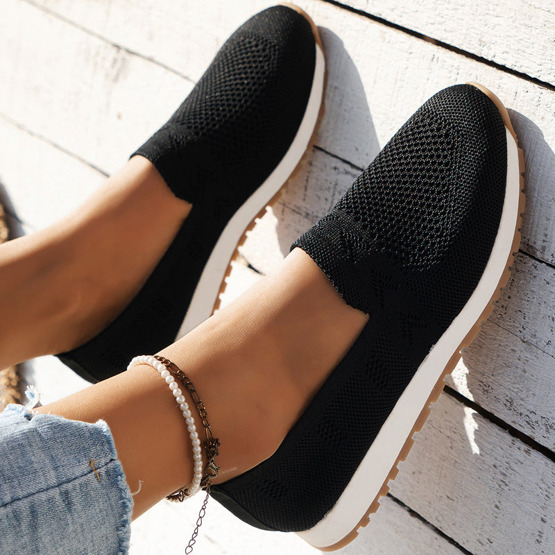 Atmungsaktive, lässige flache Schuhe