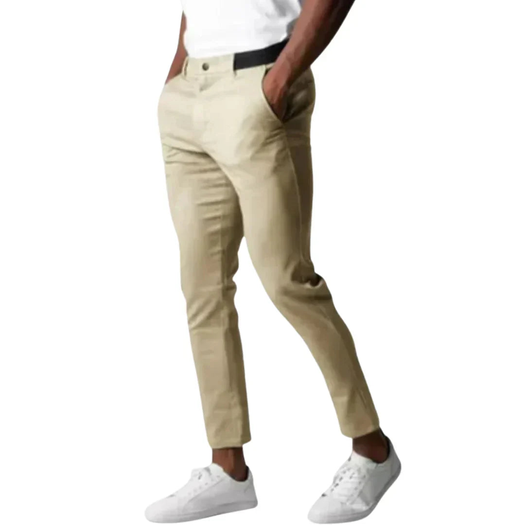 Elastische Chino-Hose