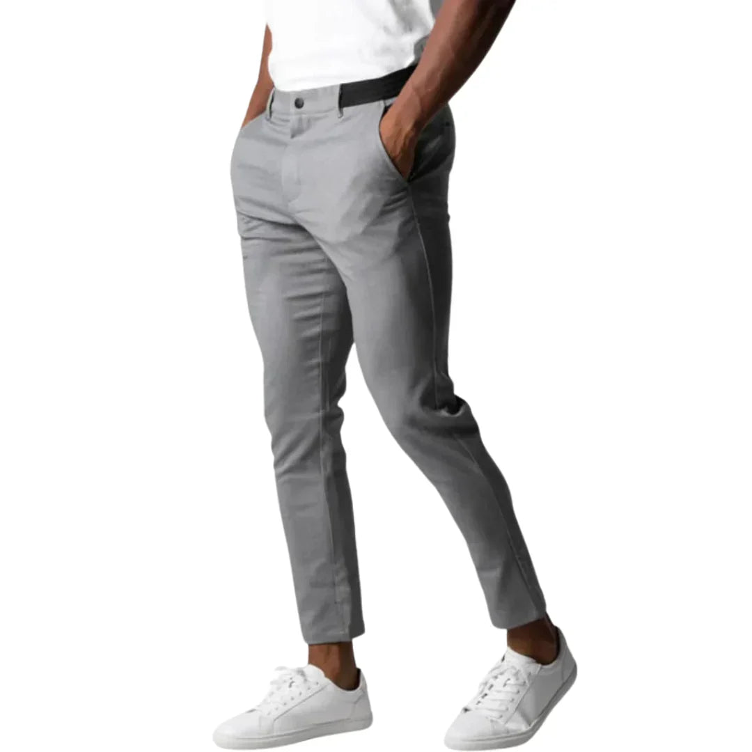 Elastische Chino-Hose