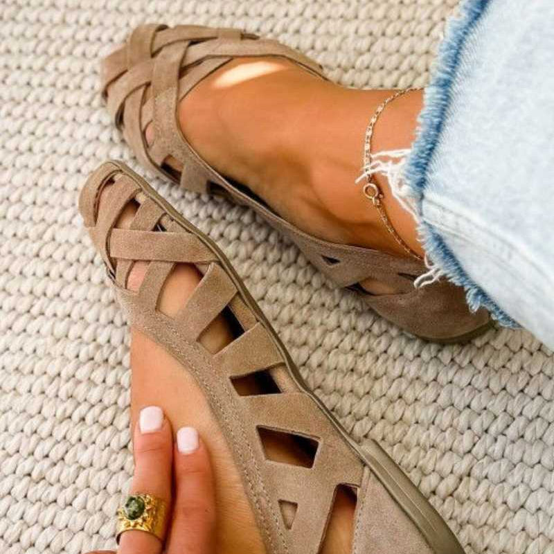 Nathalie Bunte, bequeme Sandalen
