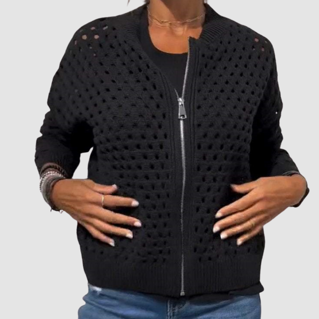 Desiree — Edler Cardigan mit leichtem Tragekomfort