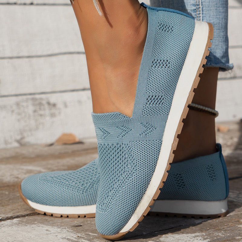 Atmungsaktive, lässige flache Schuhe