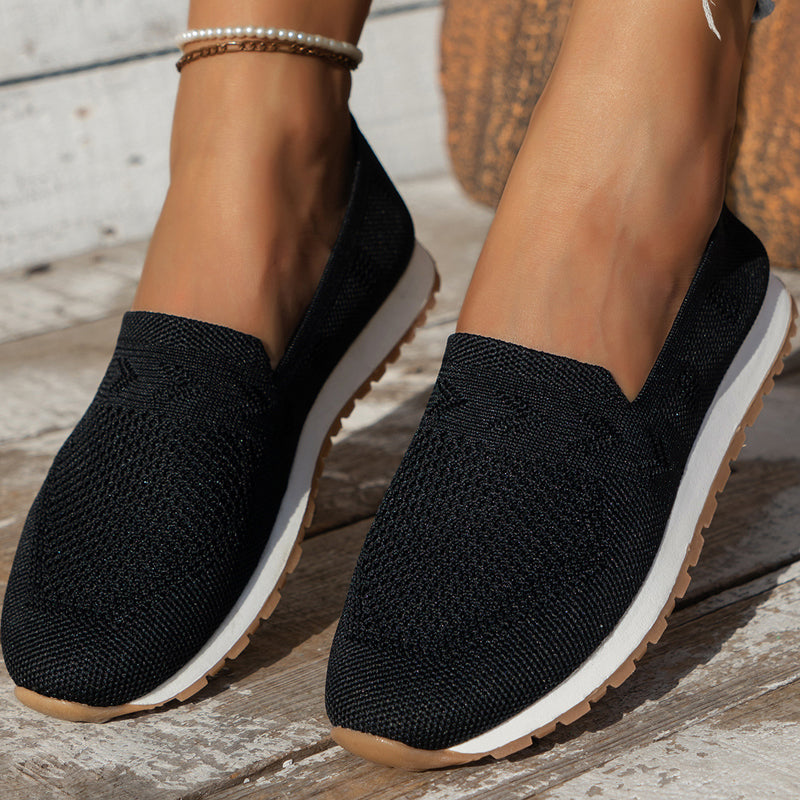Atmungsaktive, lässige flache Schuhe