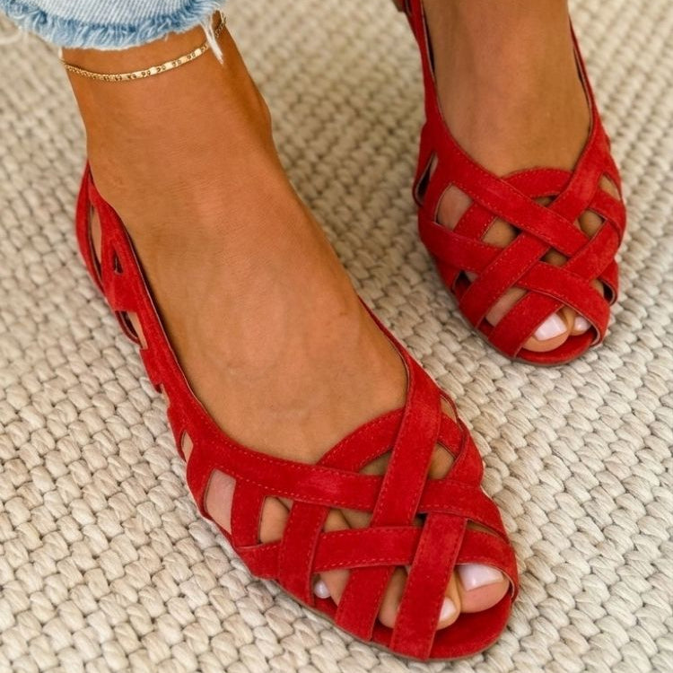 Nathalie Bunte, bequeme Sandalen