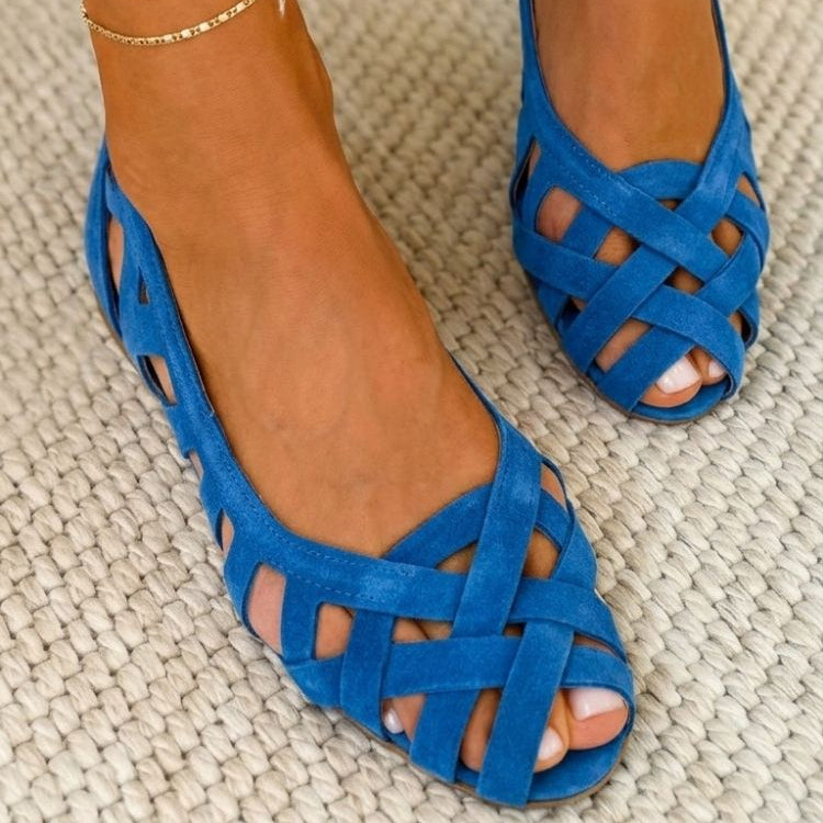 Nathalie Bunte, bequeme Sandalen