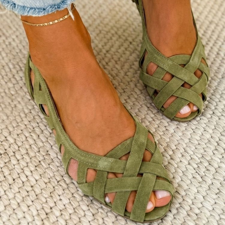 Nathalie Bunte, bequeme Sandalen