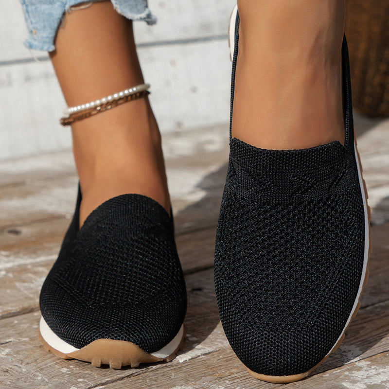 Atmungsaktive, lässige flache Schuhe