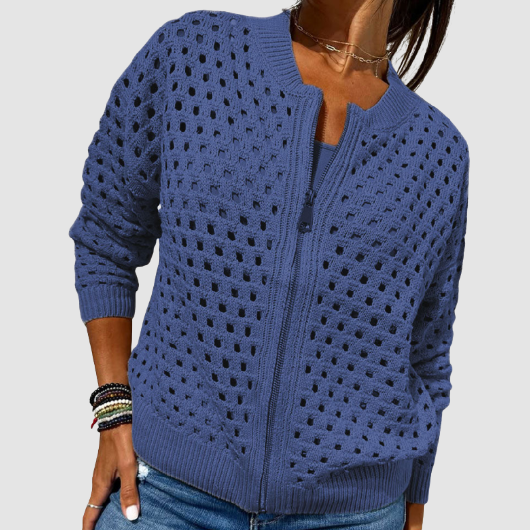 Desiree — Edler Cardigan mit leichtem Tragekomfort