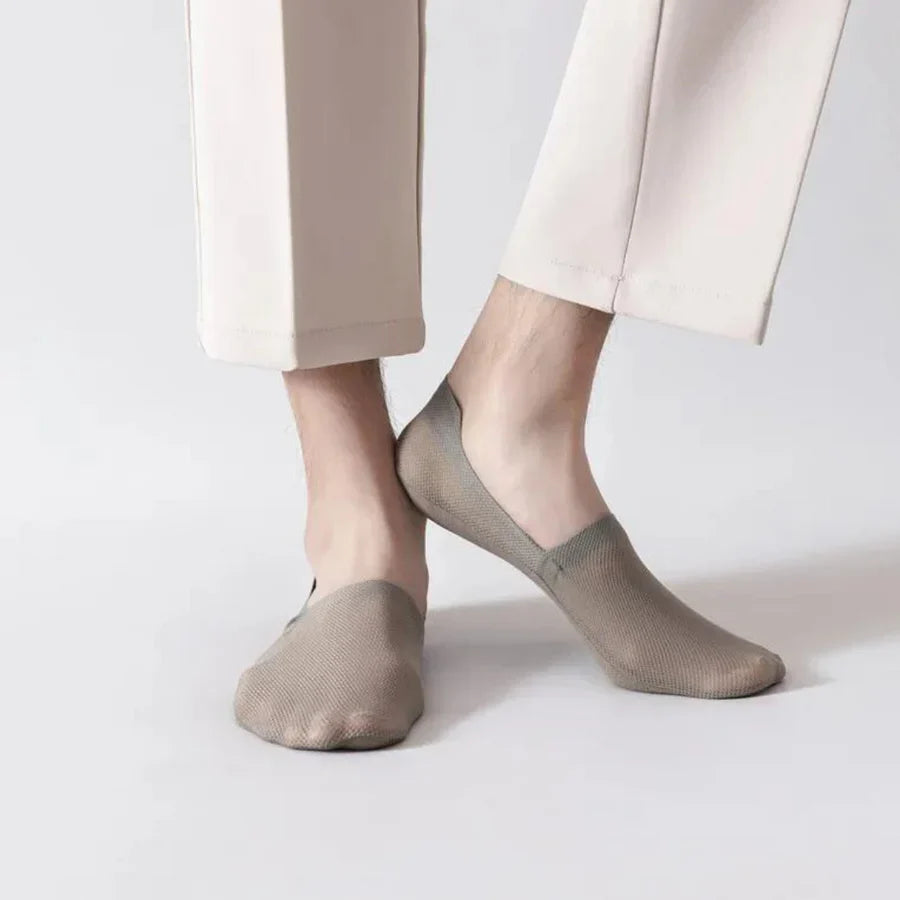 Unsichtbare, atmungsaktive und rutschfeste Socken