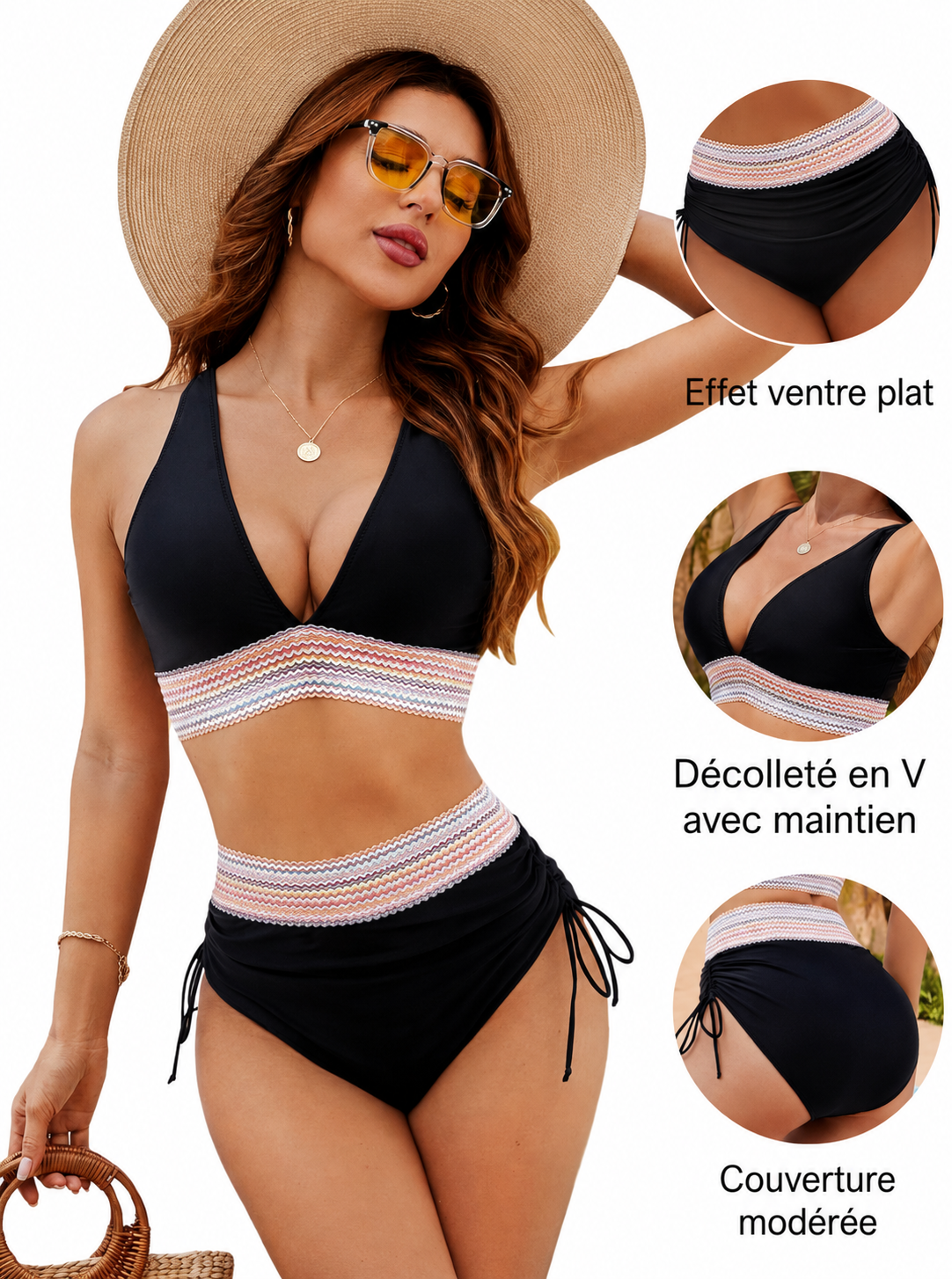 Elara | High-Waist-Bikini