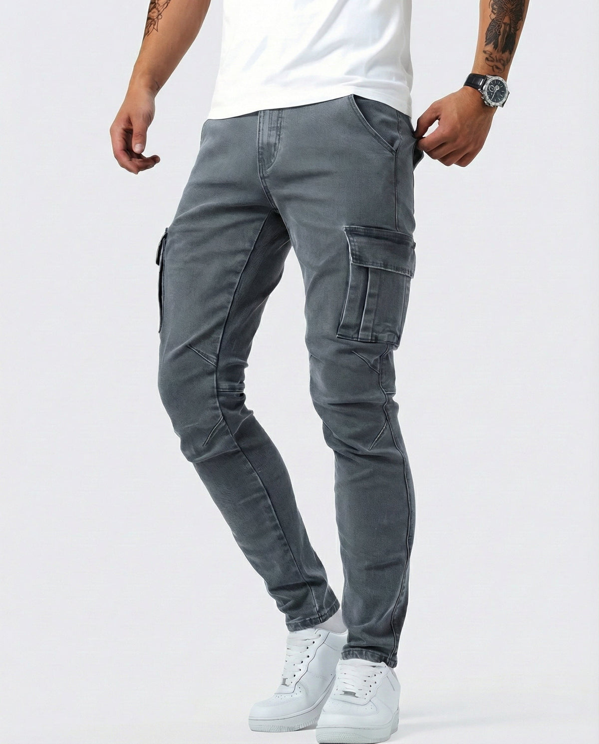 Stretch-Cargohose