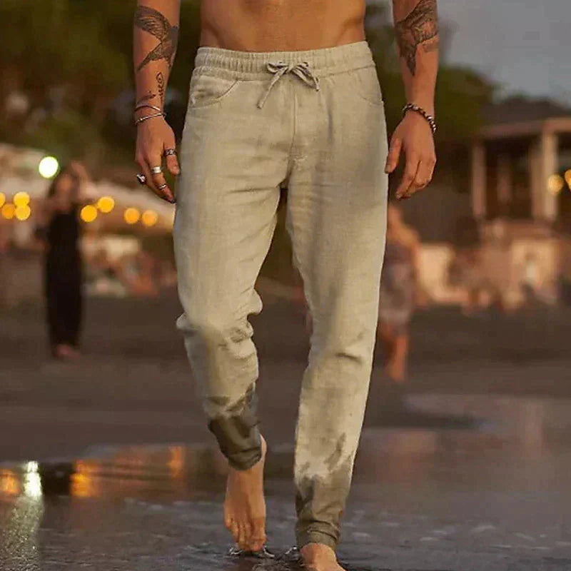 Pierre | Leinen-Strandhose
