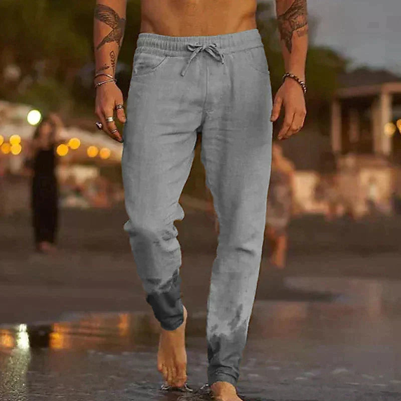 Pierre | Leinen-Strandhose