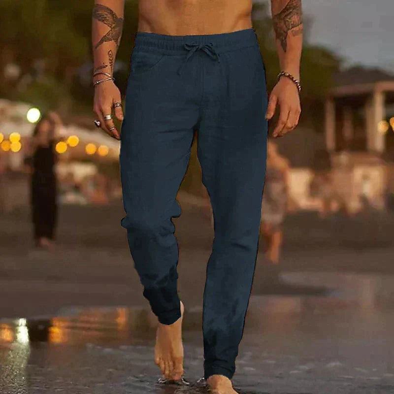 Pierre | Leinen-Strandhose