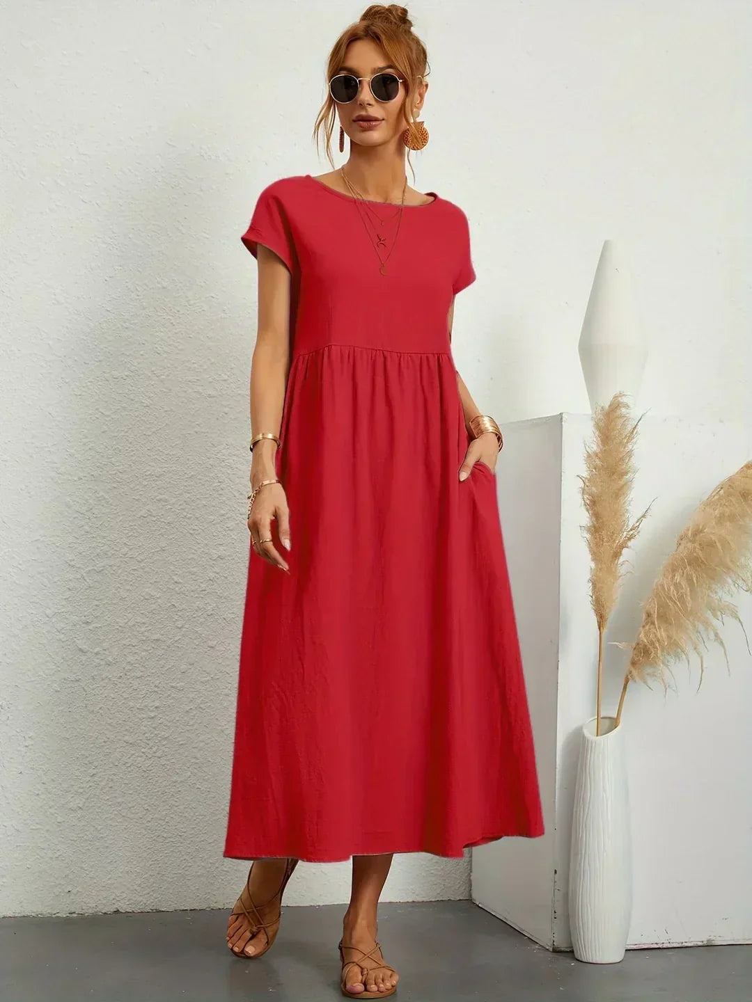 Selina Midi-Kleid