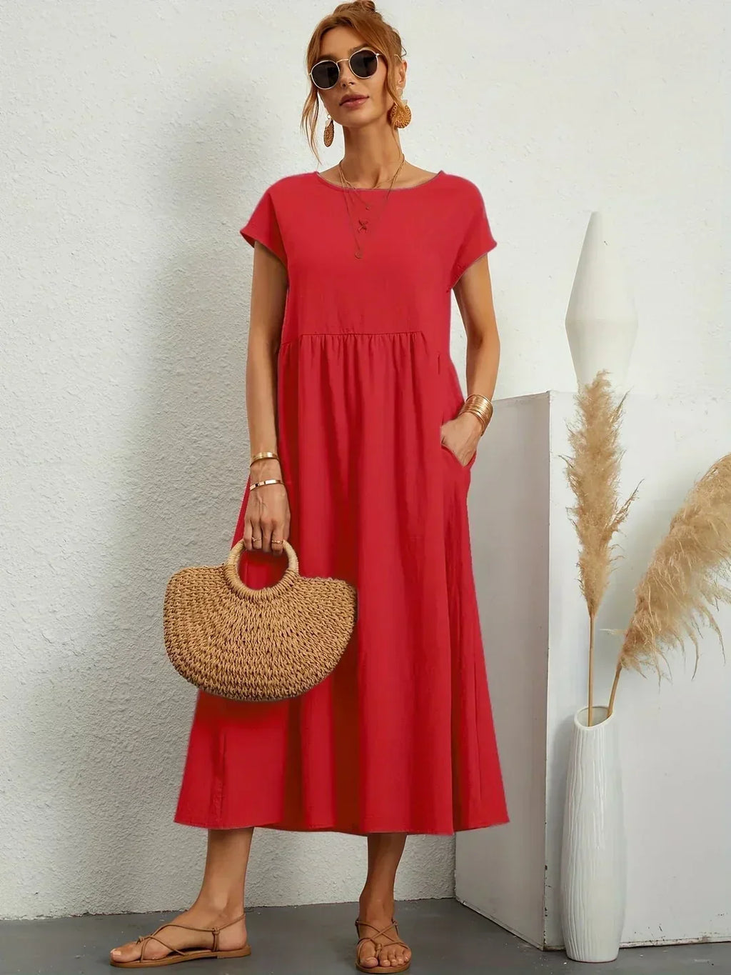 Selina Midi-Kleid