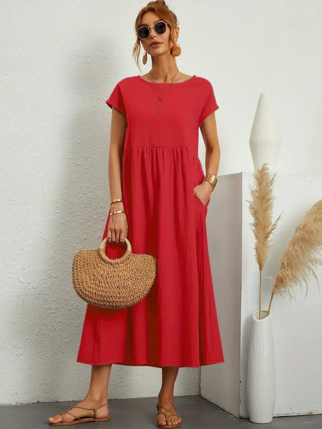 Selina Midi-Kleid