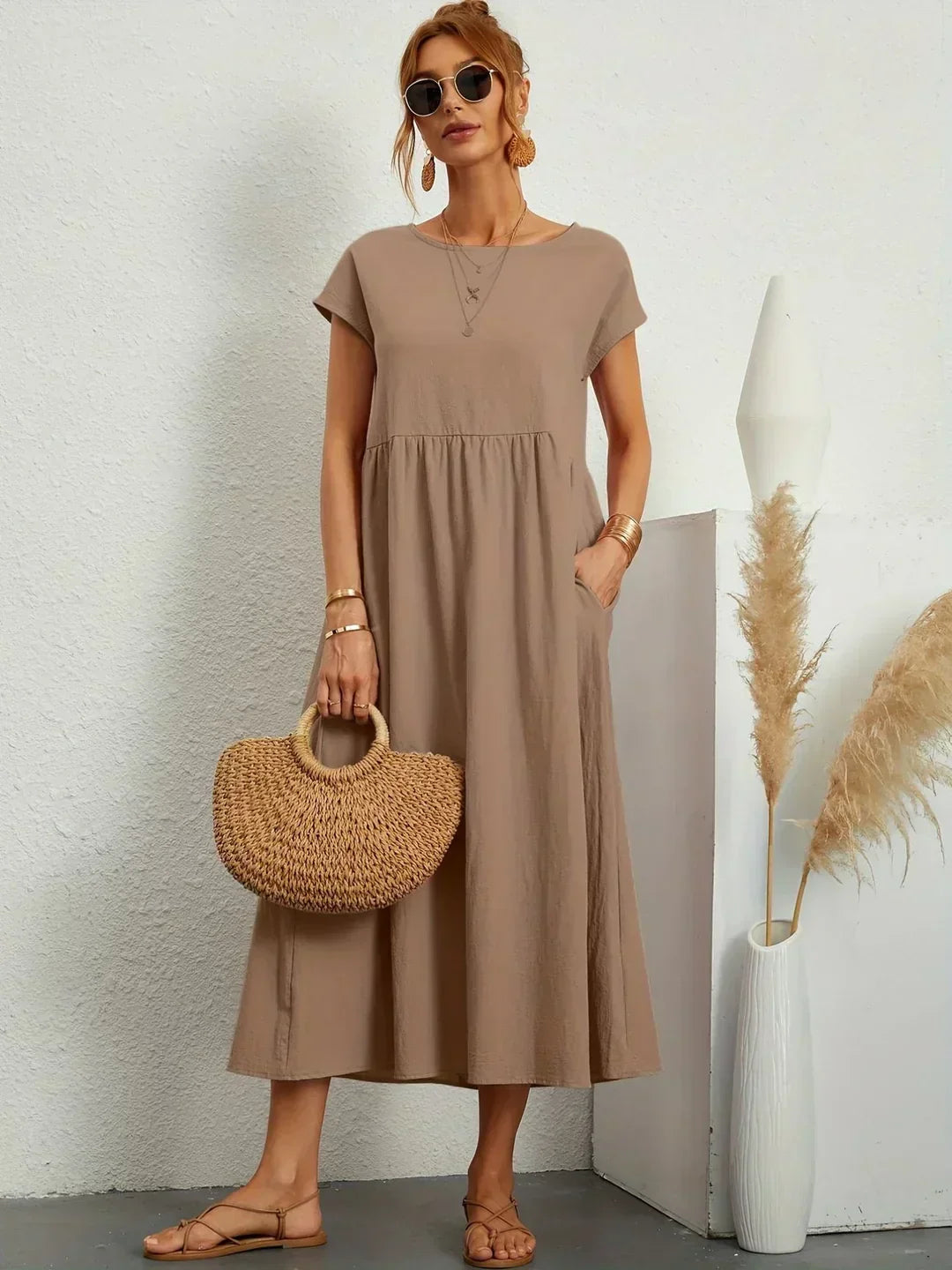 Selina Midi-Kleid
