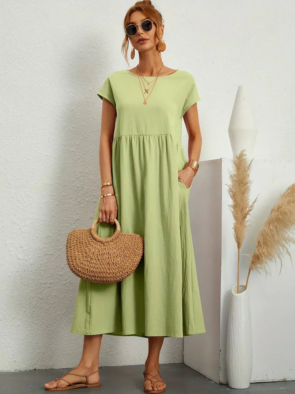 Selina Midi-Kleid