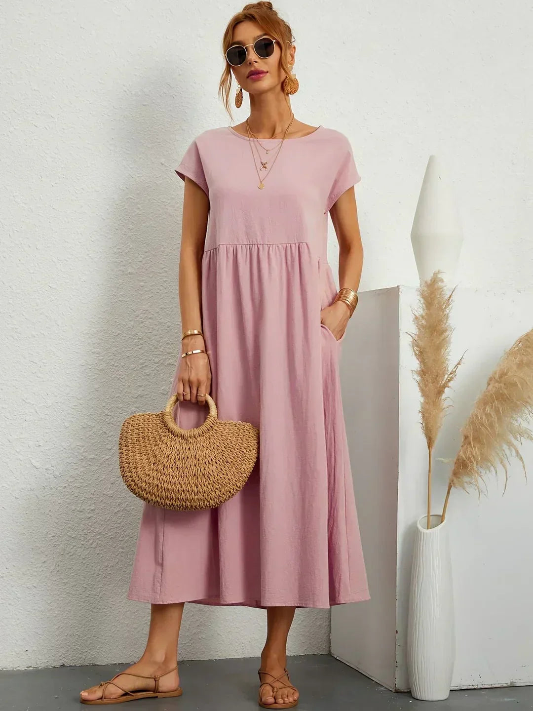 Selina Midi-Kleid