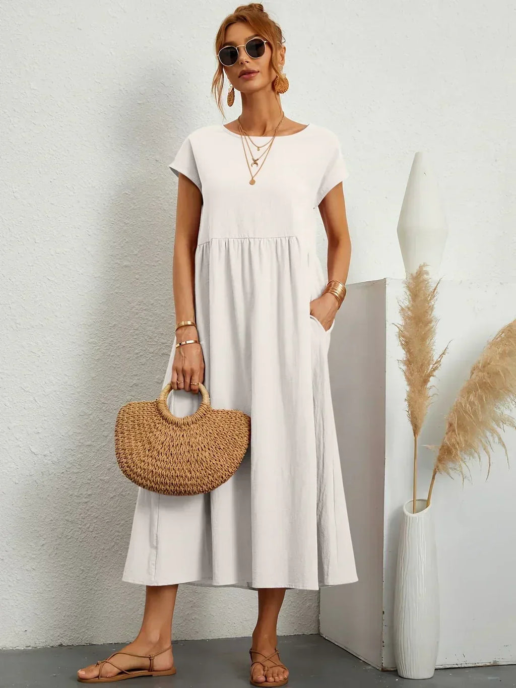Selina Midi-Kleid