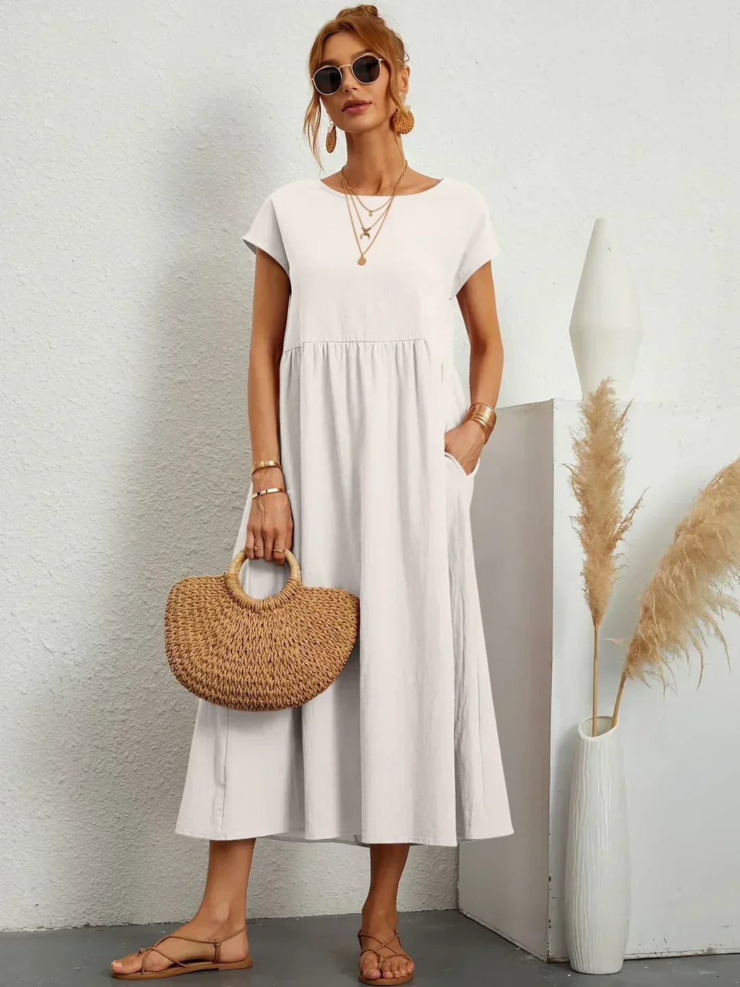 Selina Midi-Kleid