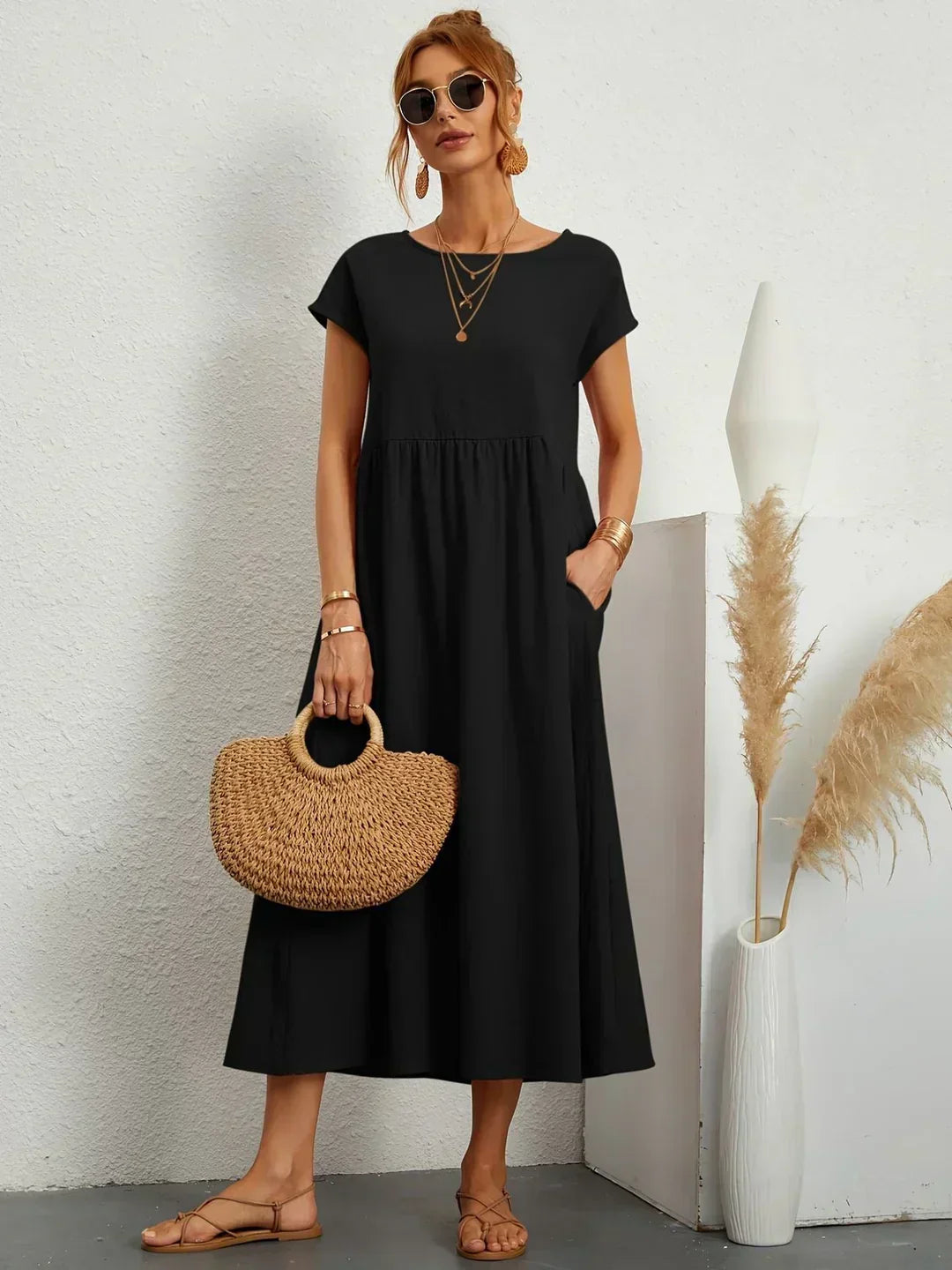 Selina Midi-Kleid
