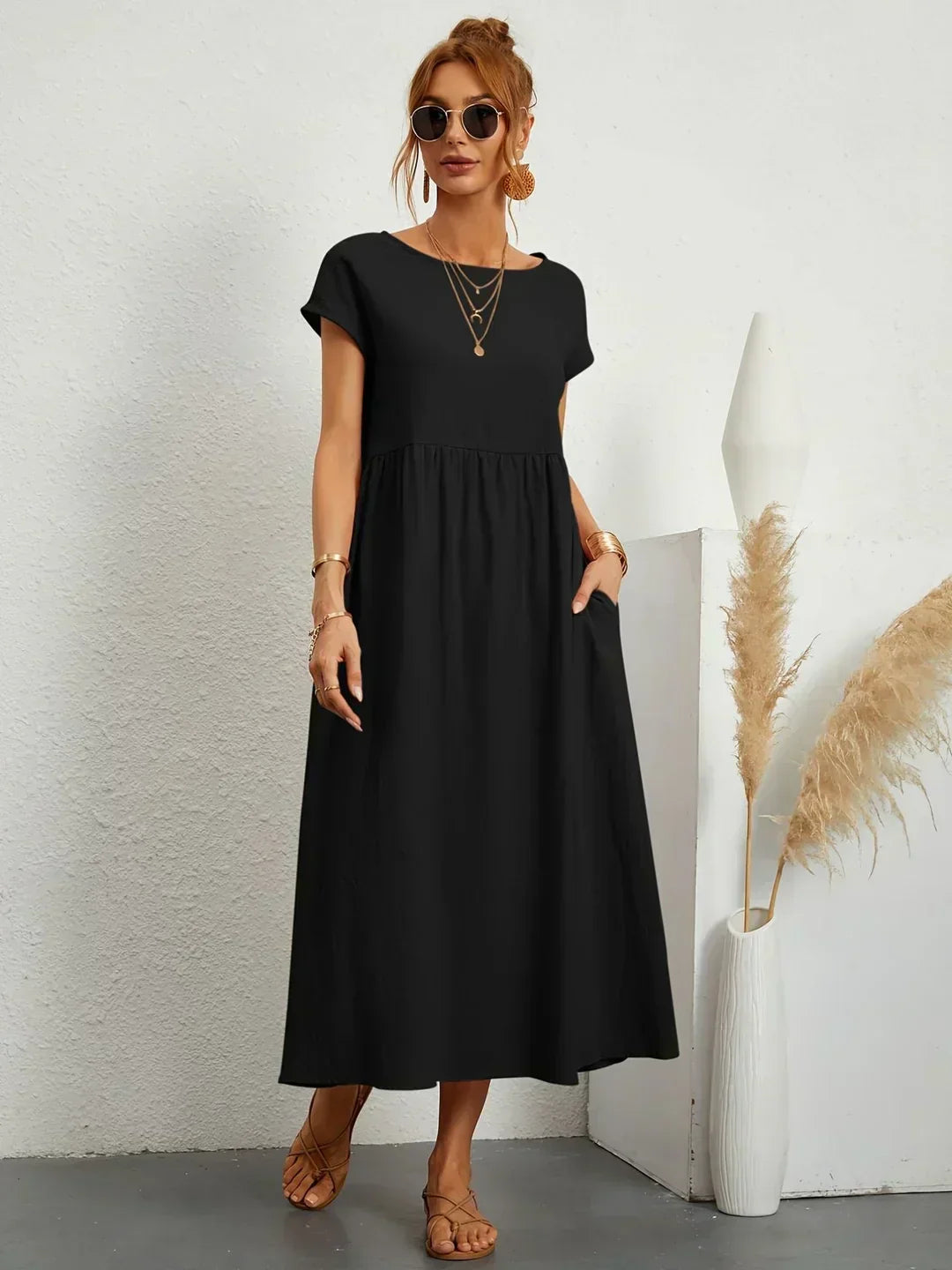 Selina Midi-Kleid