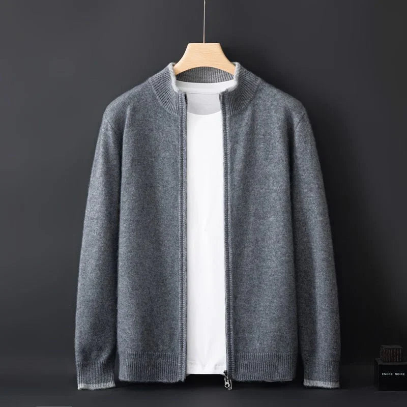 Wolle Zip-Jacke