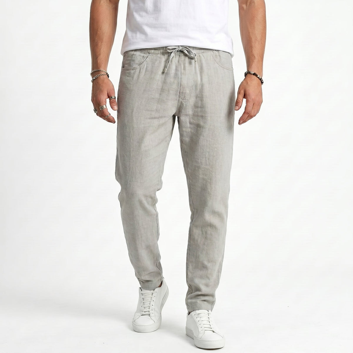 Pierre | Leinen-Strandhose