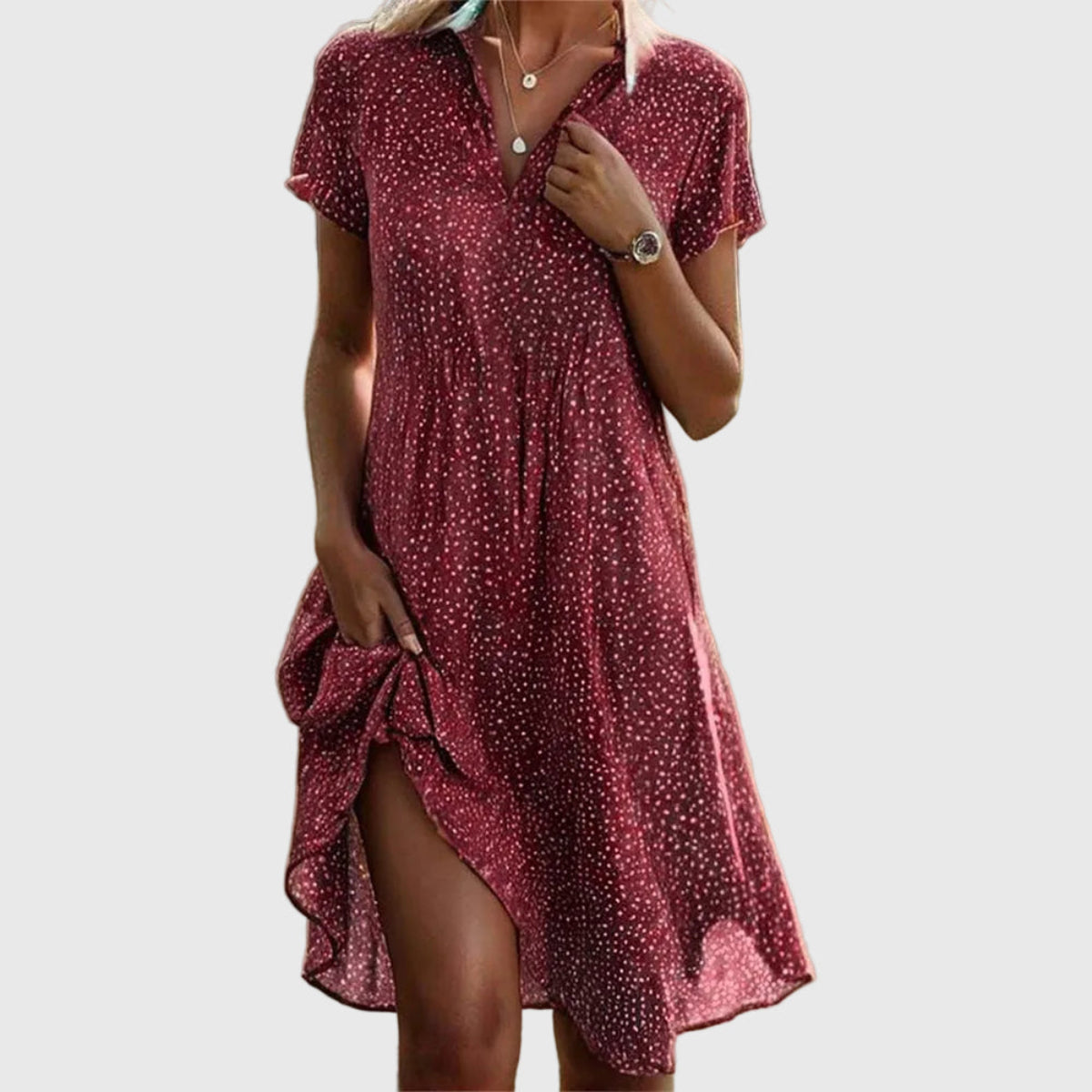 Bianca | Luxuriöses Midi-Kleid mit modernem Look