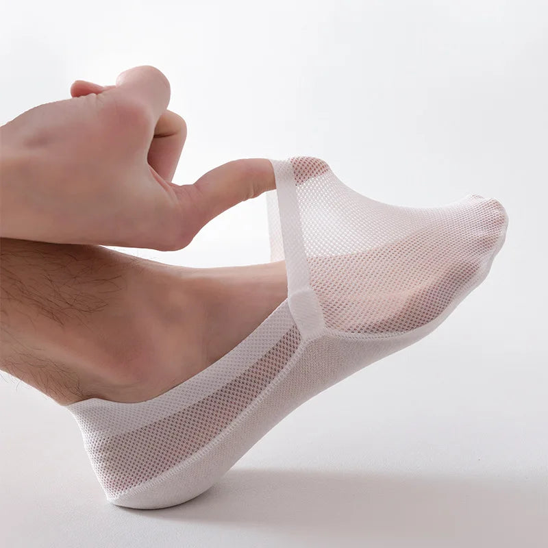 Unsichtbare, atmungsaktive und rutschfeste Socken