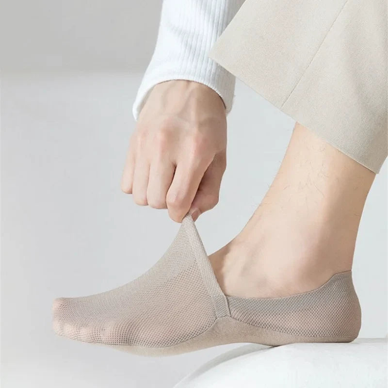 Unsichtbare, atmungsaktive und rutschfeste Socken