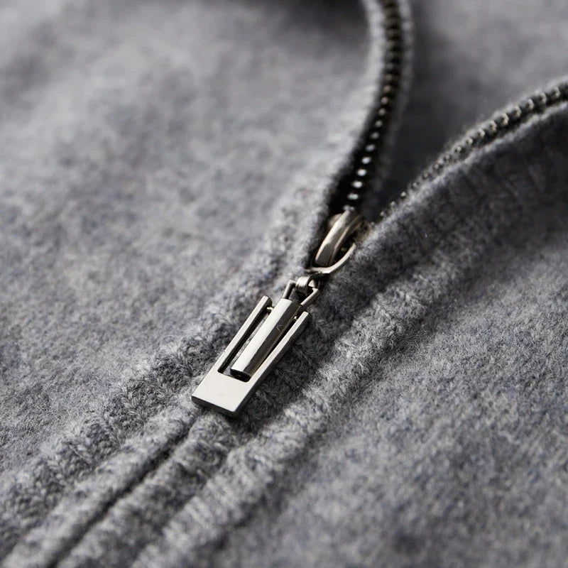 Wolle Zip-Jacke