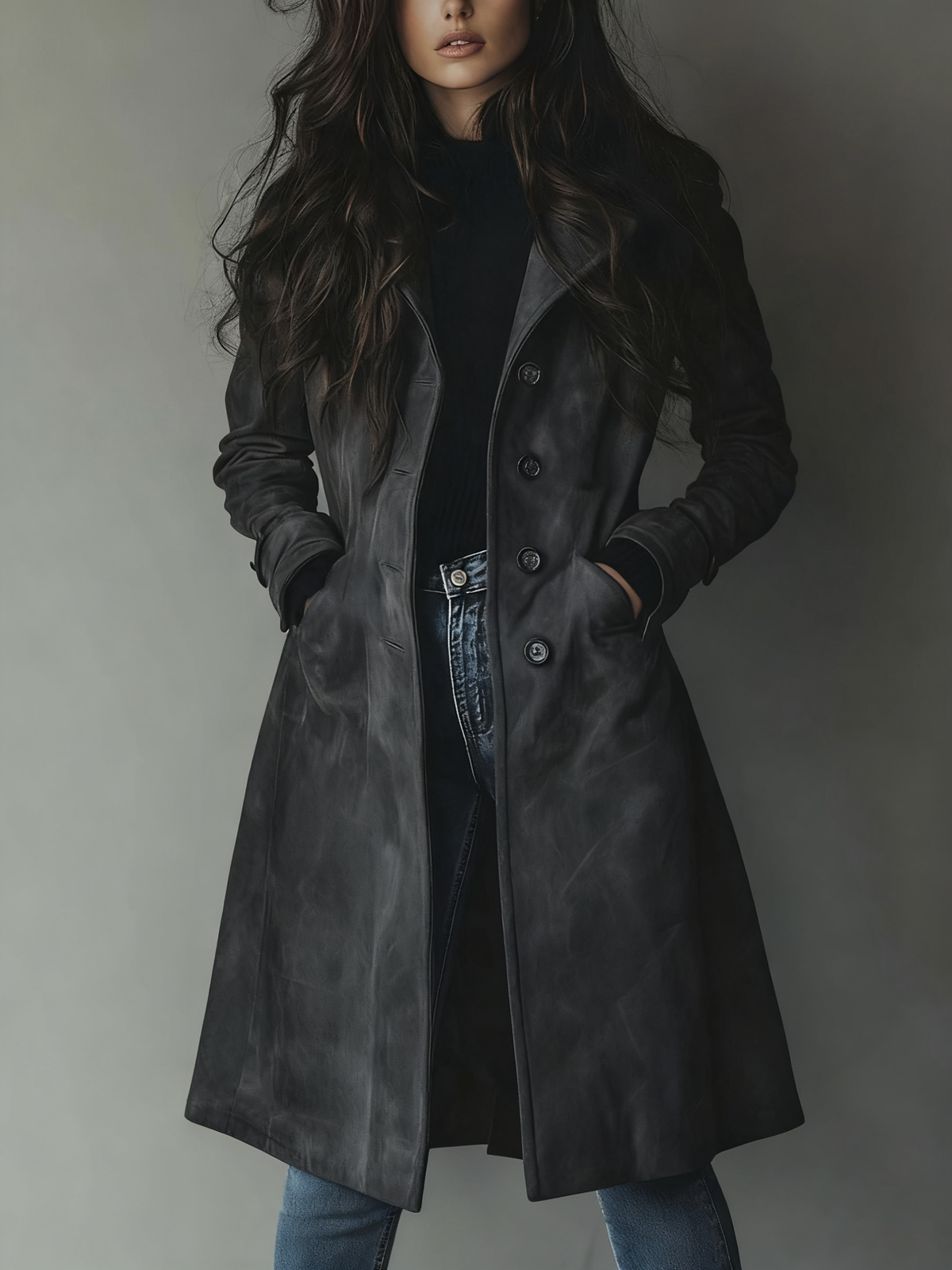 Teresa – Eleganter Trenchcoat mit zeitloser Anmut
