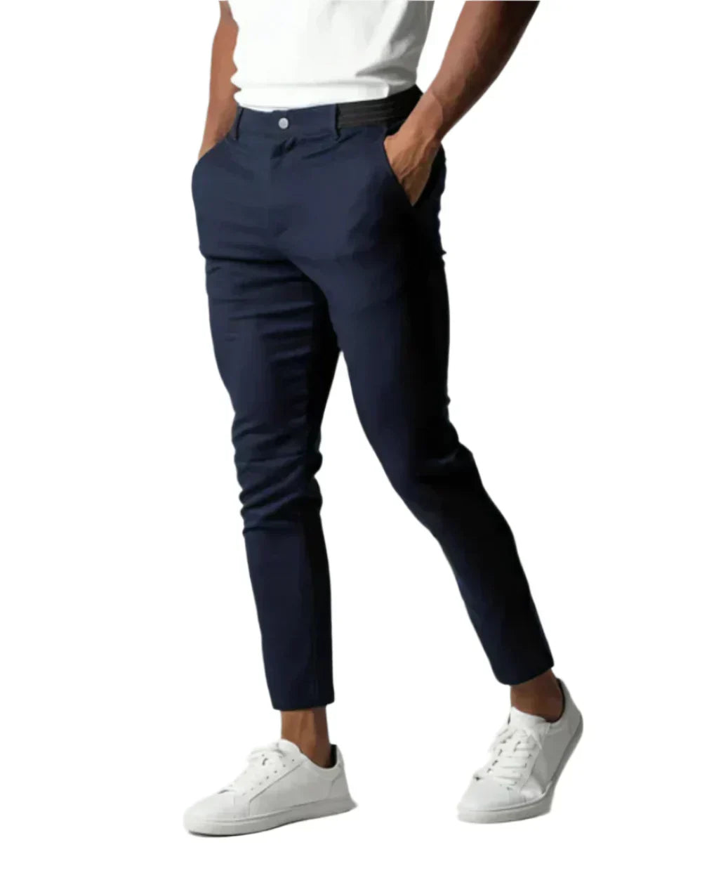 Elastische Chino-Hose