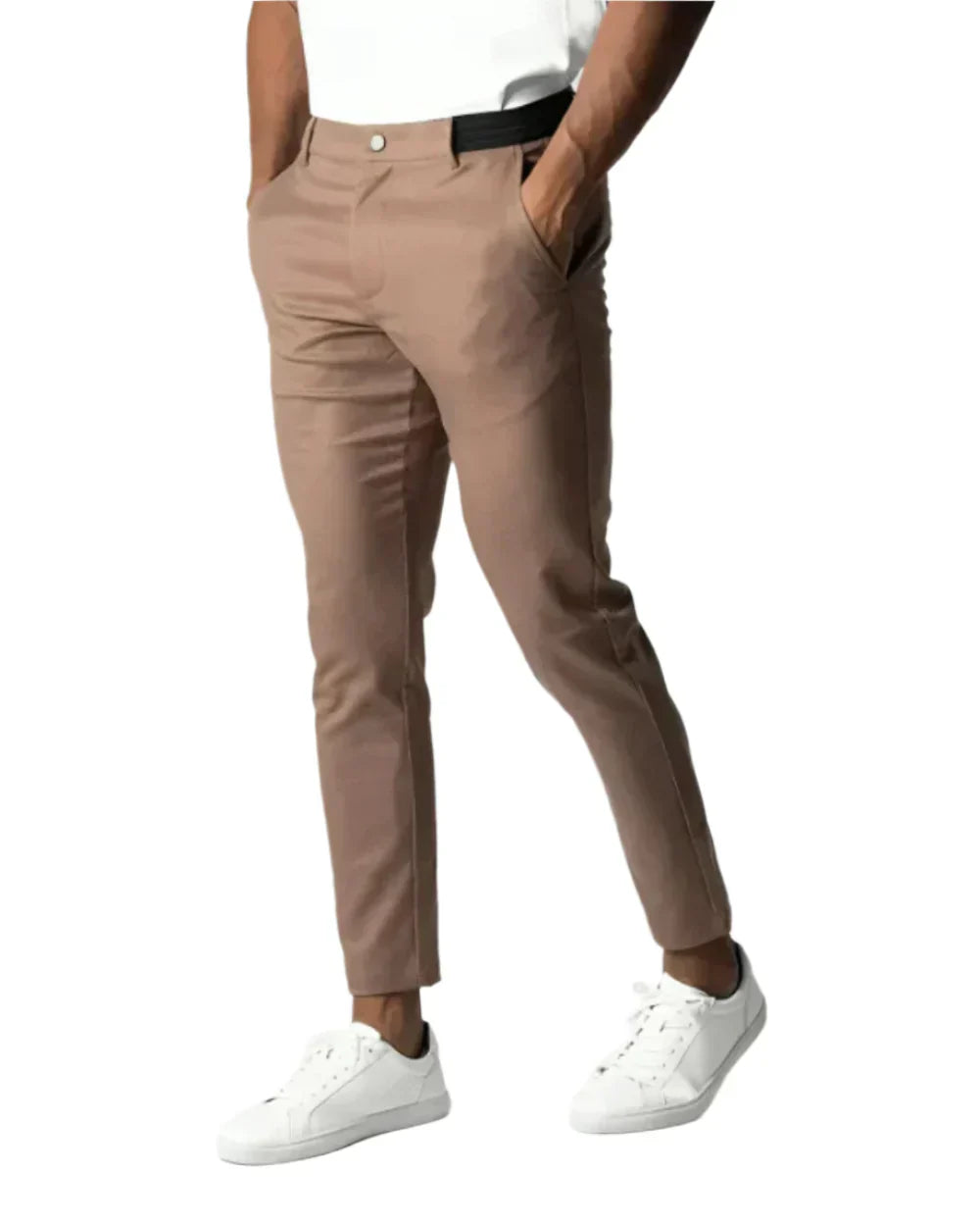 Elastische Chino-Hose