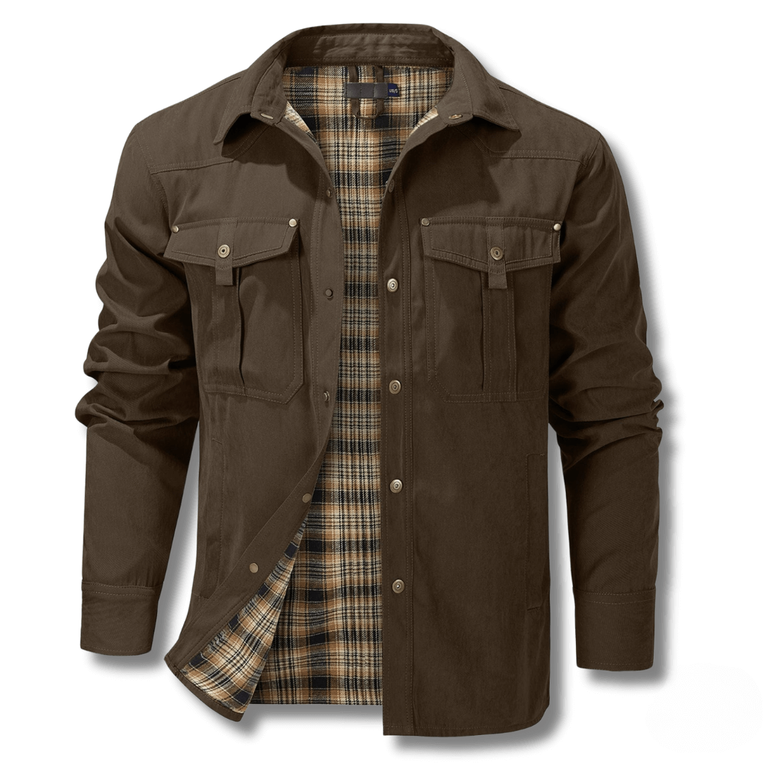 Burke | Rover-Jacke mit Flanellfutter