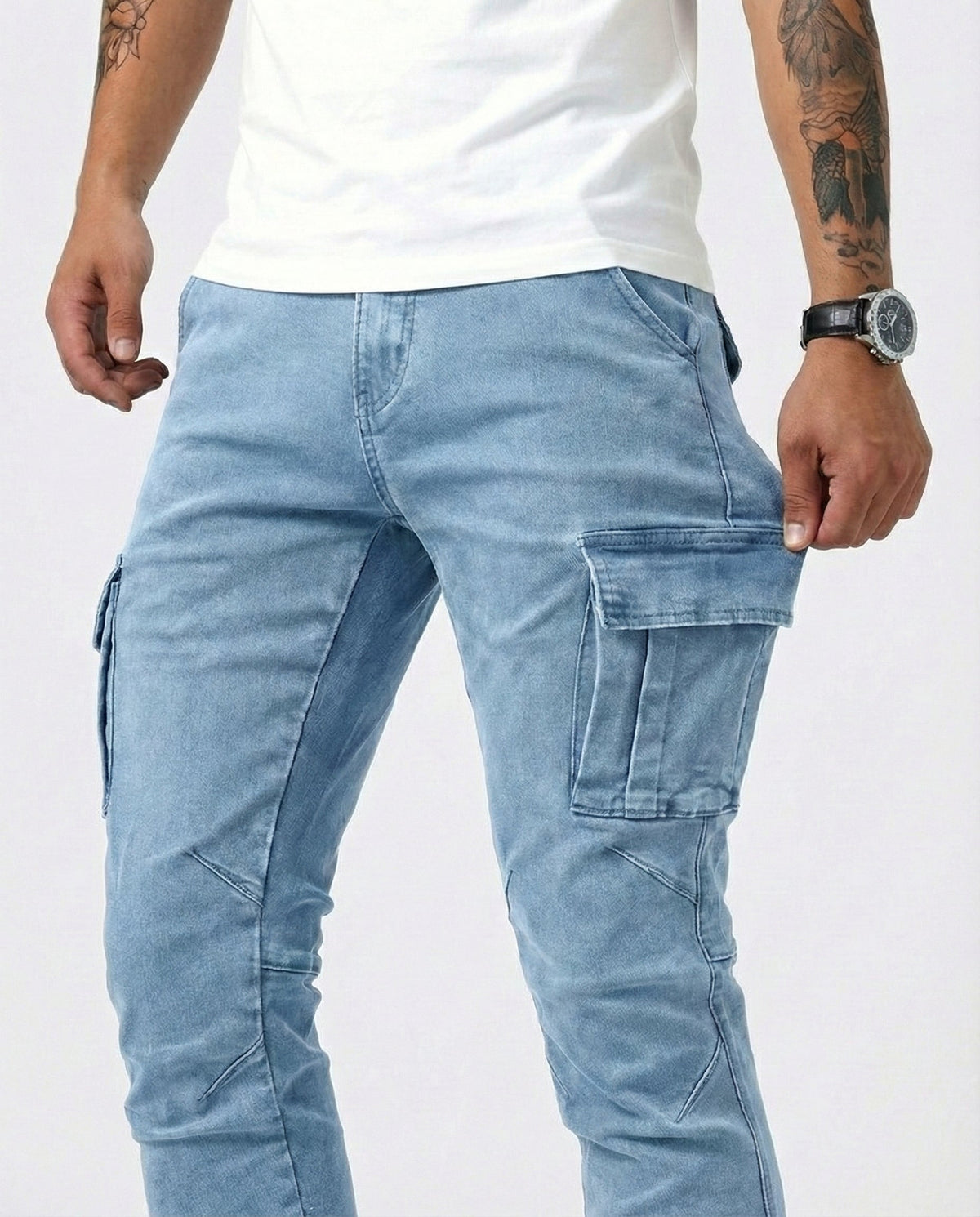 Stretch-Cargohose
