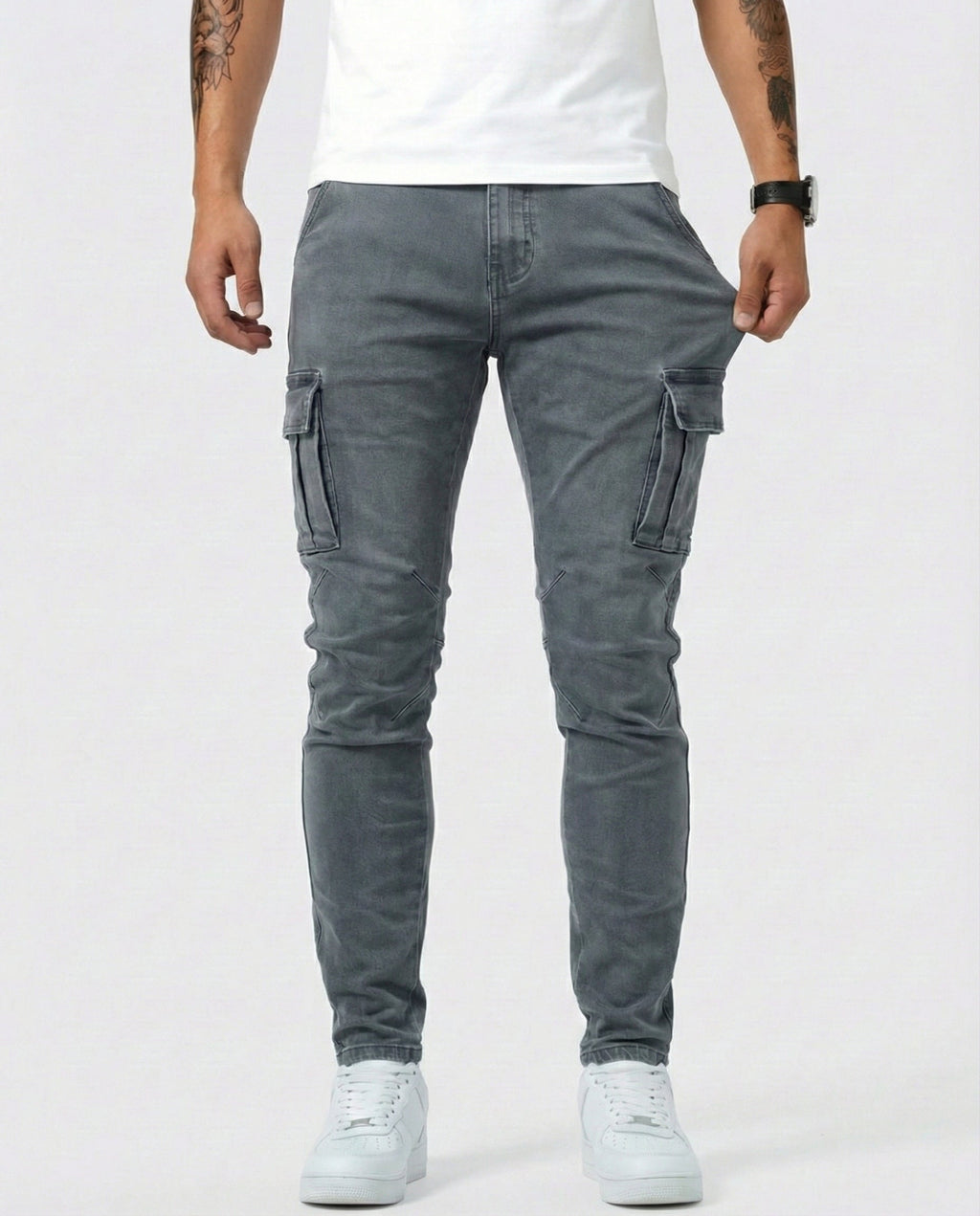 Stretch-Cargohose