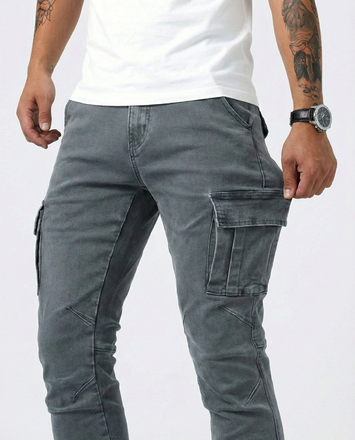 Stretch-Cargohose