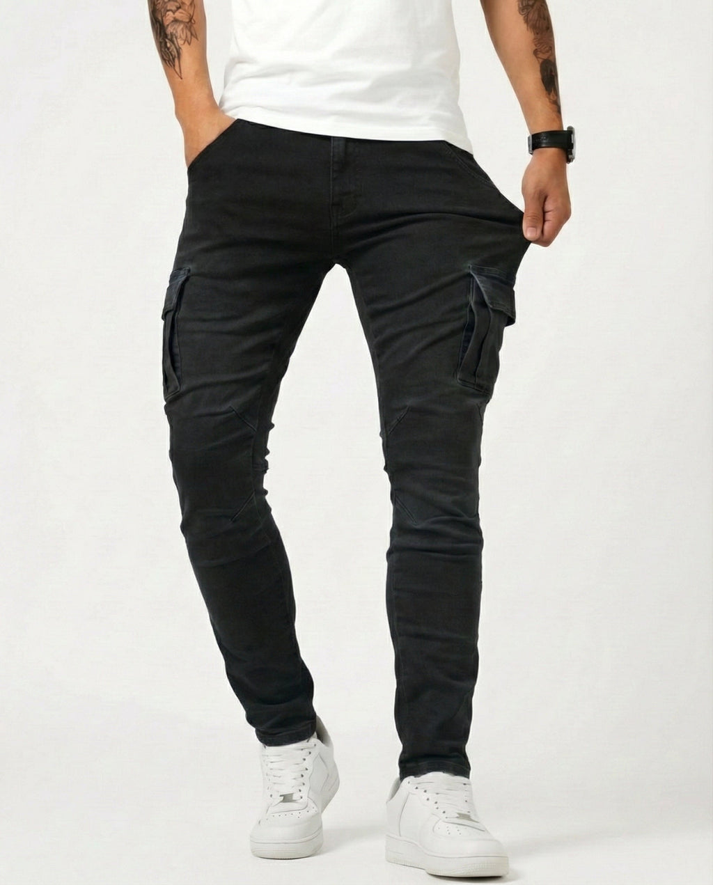 Stretch-Cargohose
